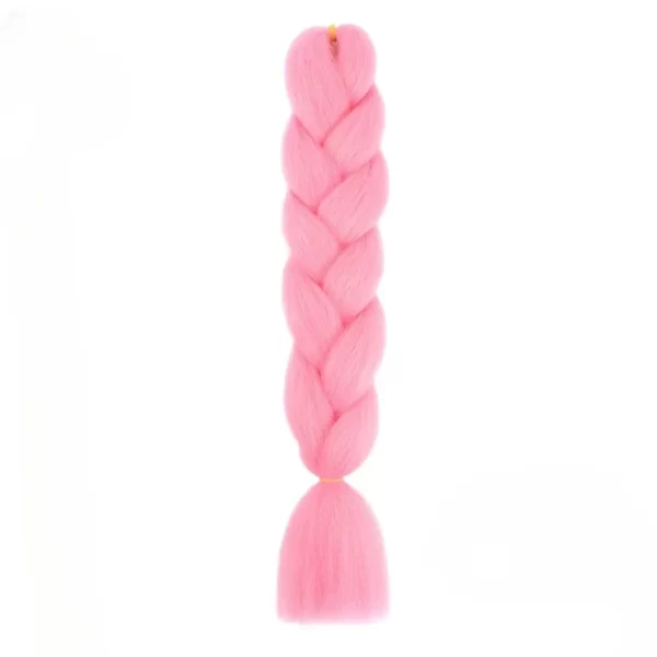 Jumbo Braiding Hair Rainbow Colors Extensions Fiber Mix Four Silky Colorful Twist Hair Extensions Women Colored Synthetic Braids - Image 16