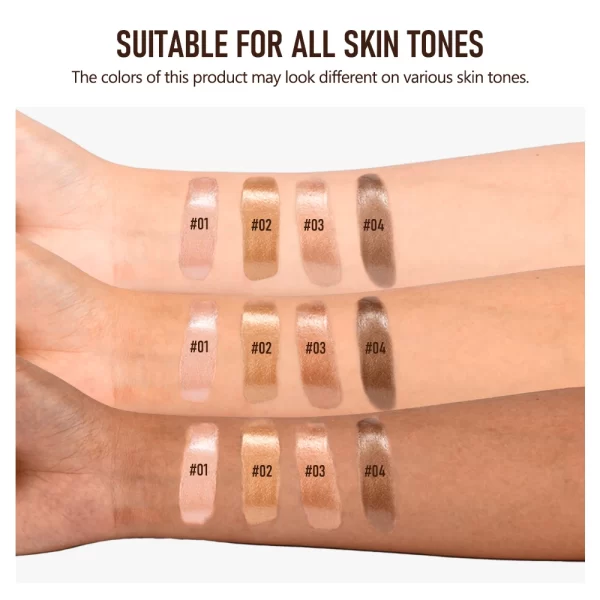 Glow Bronzing Drops Face Peptide Serums Liquid Bronzer Cream Hydrating Makeup For An Everyday Radiant Glow Summer Glow - Image 6