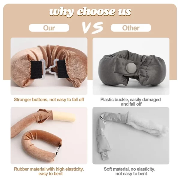 Hair Accessories Heatless Curls Beauty Women Curly Products Hair Curler Rubber Curling Sleep Hairdresser Tools Hair Foam Rollers - Image 17