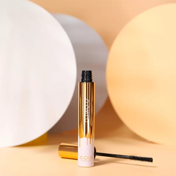 3D Mascara Lengthening Black Lash Eyelash Extension Eye Lashes Brush Beauty Makeup Long-wearing Gold Color Mascara - Image 6
