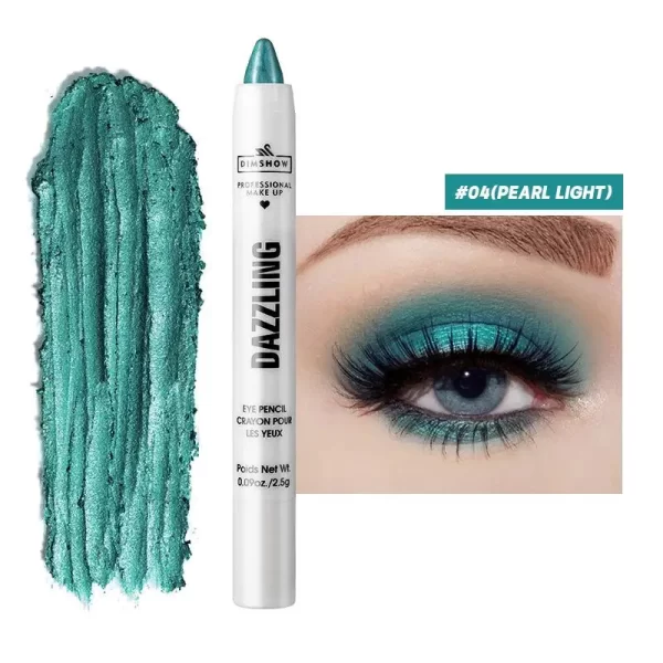 12 Colors Pearlescent Eyeshadow Pencil Waterproof Long Lasting Glitter Shimmer Eye Shadow Pen Eyeliner Stick Eyes Makeup Tools - Image 17