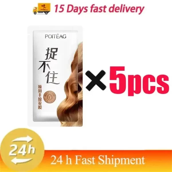 5 Seconds Fast Repairs Hair Mask Keratin Treatment Straighten Soft Smooth Nutrition Repair Dry Damaged Frizzy Hair Care Products - Image 9