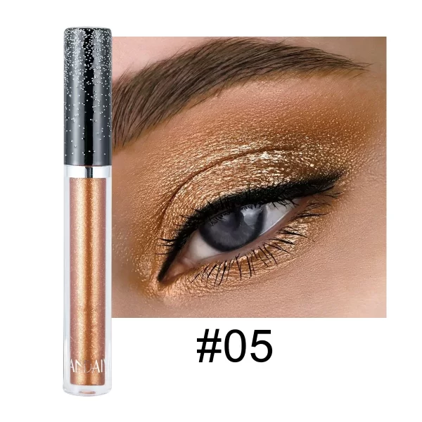 HANDAIYAN Liquid Eyeshadow Metallic Diamond Shiny Eye Liner Pen Giltter Eyeshadow Palette Lasting Shimmer Brighten Cosmetics - Image 18