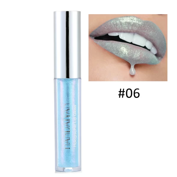 Handaiyan Lip Gloss Longlasting Glitter Lip Glaze Lipstick Liquid Waterproof Moisturize Luminous Shimmer Shiny Lipgloss Makeup - Image 9