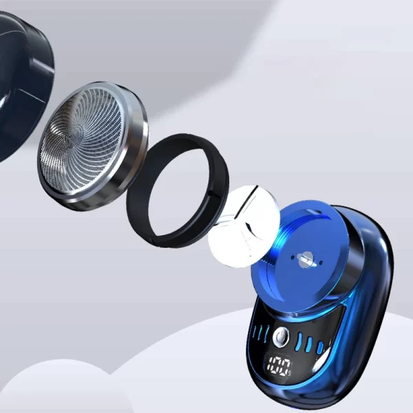 Portable Men's Razor Mini Waterproof Razor Usb Rechargeable Travel Detachable Razor Body Hair Trimmer Remover Body Clean Product - Image 5