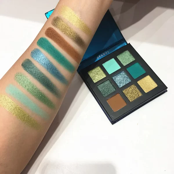 Beauty GLAZED Eyeshadow Palette 9 Color Shimmer Matte Longlasting Waterproof Palette Makeup - Image 15