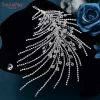 YouLaPan Rhinestone Headpiece for Woman Bridal Headband Wedding Hair Accessories Pageant Tiara Crystal Bride Headdress HP188 - Image 6