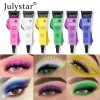 Julystar Colorful Waterproof Liquid Colored Eye Makeup Matte eye shadow Cream - Image 3