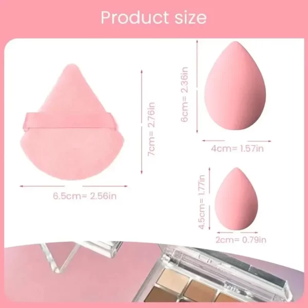 12/14Pcs Makeup Sponge Blender Beauty Egg with Storage Bottle Cosmetic Puff Foundation Sponges Powder Puffs Make Up Accessories - Image 5
