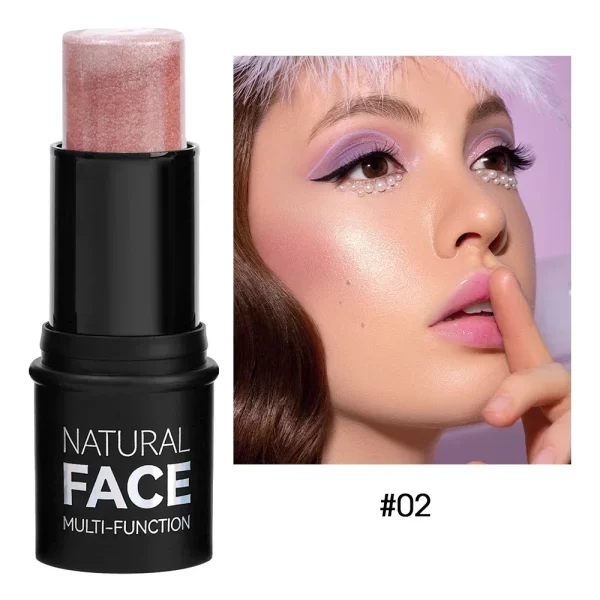 Matte Contour Stick Waterproof Trimming Bronzer Highlighter Shadow Contouring Blusher Pencil Cosmetics for Face Corrector Cream - Image 15