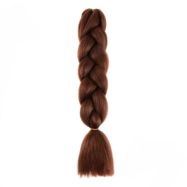 Jumbo Braiding Hair Rainbow Colors Extensions Fiber Mix Four Silky Colorful Twist Hair Extensions Women Colored Synthetic Braids - Image 23