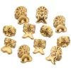 20pcs/lot Stainless Steel Chic Heart Butterfly Earrings Backs Fixtures Earring Base Posts Parts for Diy Jewelry Making Supplies
