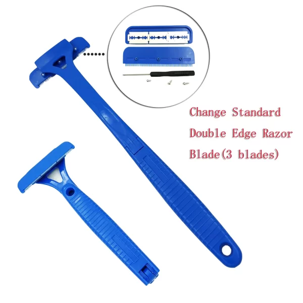 New Men Back Shaver Hair Body Shaver Safety Long Handle Foldable Trimmer Body Leg Long Handle Removal Shaving Razor Tool - Image 6