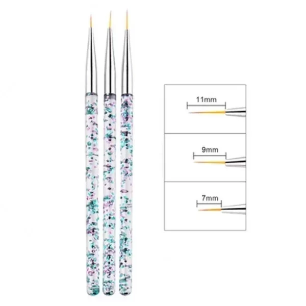 3pcs Nail Brush - Image 3