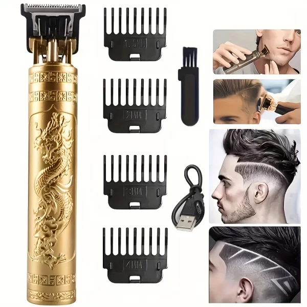 Professional Hair Clippers Barber Cordless Zero Gapped Hair Clippers Display Beard Trimmer T Liners Shavers Edgers Clipper - Image 7