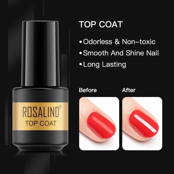 ROSALIND Multicolor Poly Nail Polish Gel Acrylic Extension Gule Profession Semi Permanent Resin Art Crystal Nail Glue 15ML/30ML - Image 16