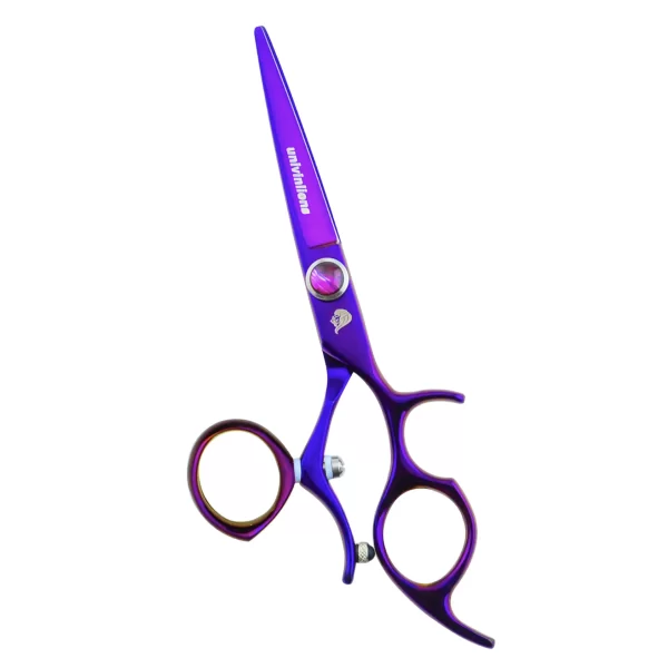 5.5" Swivel Thumb Hair Cutting Shears Japanese Hairdressing Scissors Rotating Thumb Shears Swivel Scissors Flying Shears - Image 2