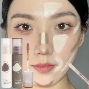 Face Brighten Liquid Bronzer Contouring Makeup Waterproof Nose Shadow Contour Lasting Natural Concealer Highlighter Cosmetics