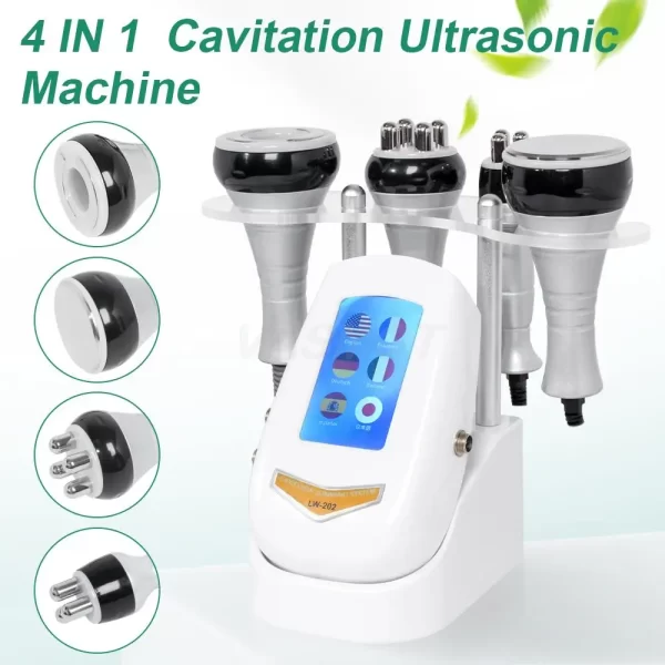 40K 4IN1 Cavitation Ultrasonic Body Slimming Machine RF Beauty Device Facial Massager Care Tool Skin Tighten Face Lifting Skin - Image 5