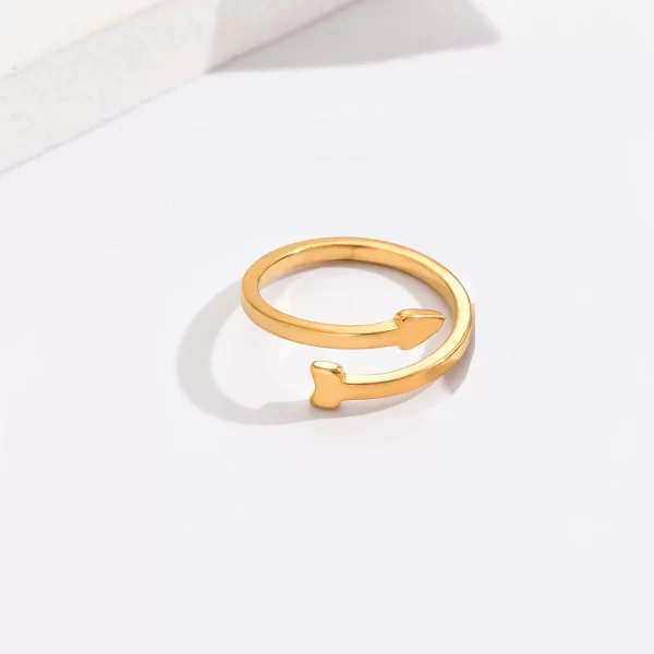 3pcs Set Stainless Steel Arrow Head Summer Fashion Foot Leg Beach Geometric Open Barefoot Finger Rings Toe Rings Women Jewelry - Image 12