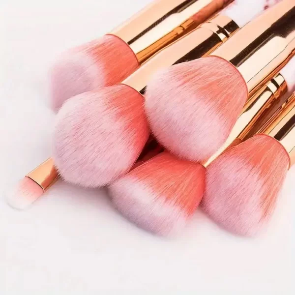 10PCS Professional Makeup Brushes Set Sponge Beauty Sponge for Women Cosmetic Brush Loose Powder Brush Blending Beauty Tools - Image 5