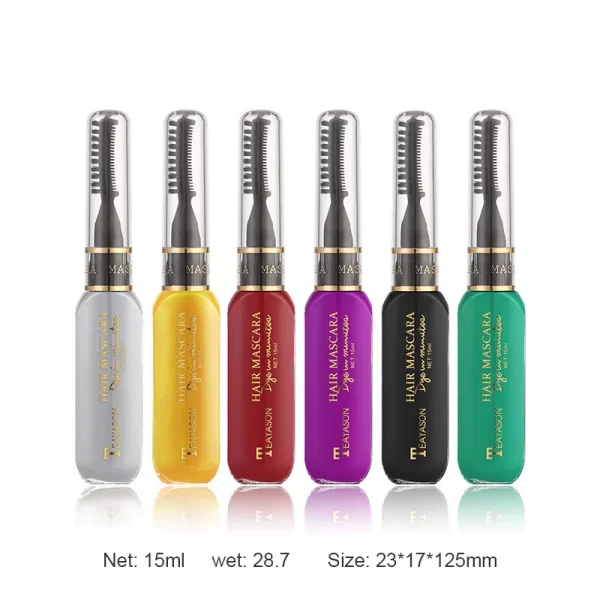 13 Colors Disposable Hair Dye Mascara Convenient Time-saving White Blue Dye Color Pick Dye Color Multi-color Makeup Cosmetics - Image 5