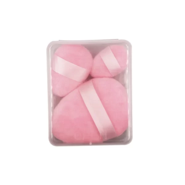 Cotton Purple Powder Puff Large Medium And Small Mini Eye Shadow No Dead Corner Makeup Puff Cosmetic Tool - Image 22