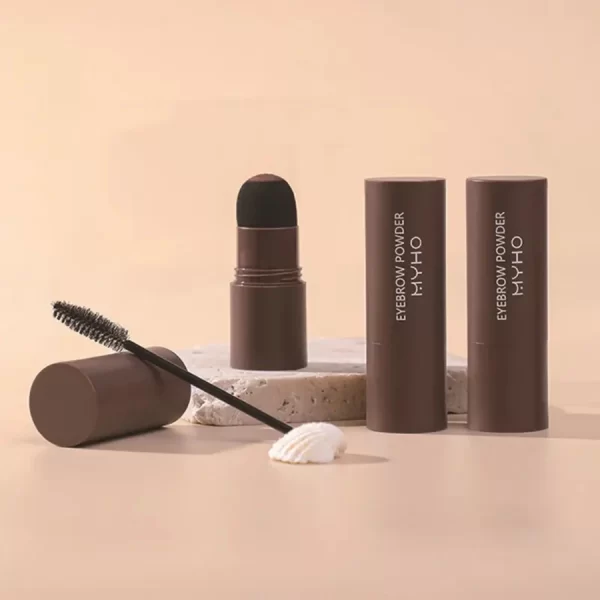 Long-Lasting Eyebrow Print Set-Beginner One-Step Eyebrow Powder Makeup Tools - Image 7