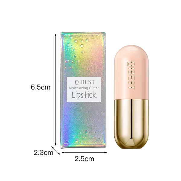 Sparkling Sequins Color Changing Lipstick Jelly Balm Moisturizing Glitter Pearl Lip Balm Long Lasting Transparent Lipstick Gel - Image 6
