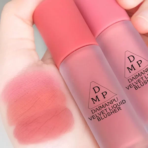 Pink Liquid Blush Eyeshadow Long-acting Waterproof Non-fading Enhance Facial Skin Color Easy-to-color Female Cosmetics - Image 2