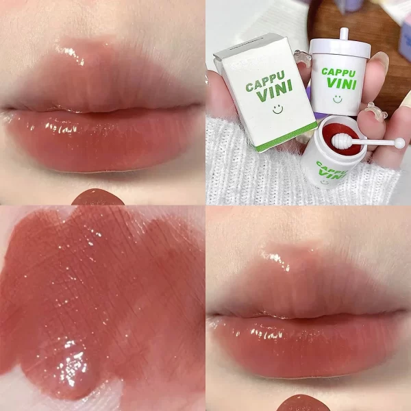 Teacup Colored Lip Balm Moisturizing Colored Lip Tint Long Lasting Anti-cracking Solid Color Lipstick Girls Lip Care Cosmetics - Image 10