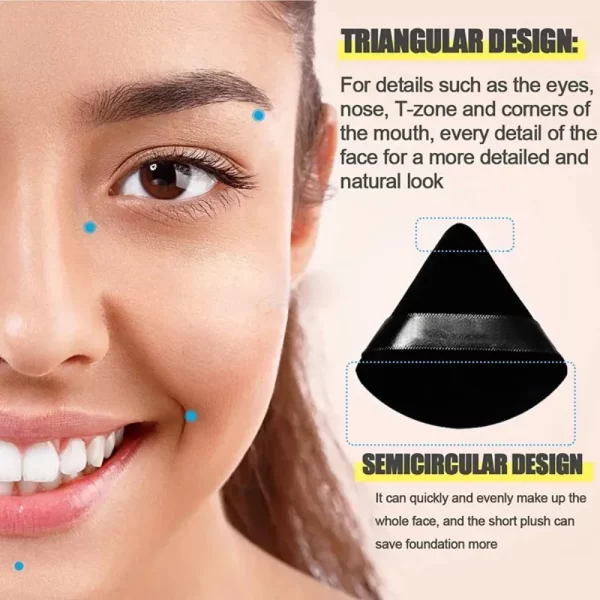 12/14Pcs Makeup Sponge Blender Beauty Egg with Storage Bottle Cosmetic Puff Foundation Sponges Powder Puffs Make Up Accessories - Image 3