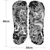 Full Back Chest Herbal Juice Ink Semi-permanent Tattoo Stickers 7-15 Days Long Lasting Temporary Fake Tattoo Totem Men Adult - Image 3