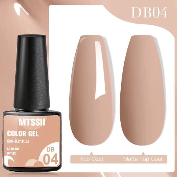 Mtssii 7ml No Wipe Top Base Coat Nail Gel polish Matte Top Coat  Enhancer Varnish Semi Permanent Soak Off UV LED Nail Art Tool - Image 22