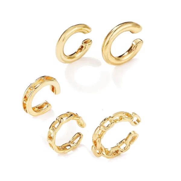 Punk Ear Clip Earrings For Women Jewelry Ear Cuffs Without Hole Fake Piercing Earring Earcuff C-shape Clip On Earrings Brincos - Image 19