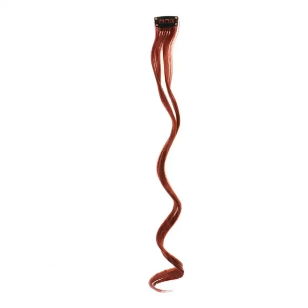 Women Curly Clip-in Hair Extension Natural High Temperature Fiber Ladies Hair Piece Colored Long Wavy Synthetic Hairpiece - Image 9