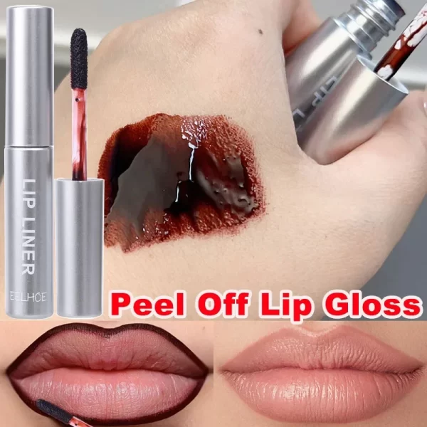 Matte Peel Off Contour Lip Liner Makeup Lasting Amazing Waterproof Matte Non-Stick Cup Lip Gloss Sexy Red Lips Tattoo Cosmetics - Image 3