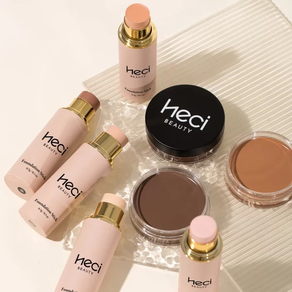 2pcs/Set Concealer Foundation For Medium Skin, Long-Lasting Nourishing Waterproof Bronzing + Highlighting Foundation Cream - Image 2