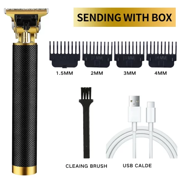 Professional Hair Clippers Barber Cordless Zero Gapped Hair Clippers Display Beard Trimmer T Liners Shavers Edgers Clipper - Image 8