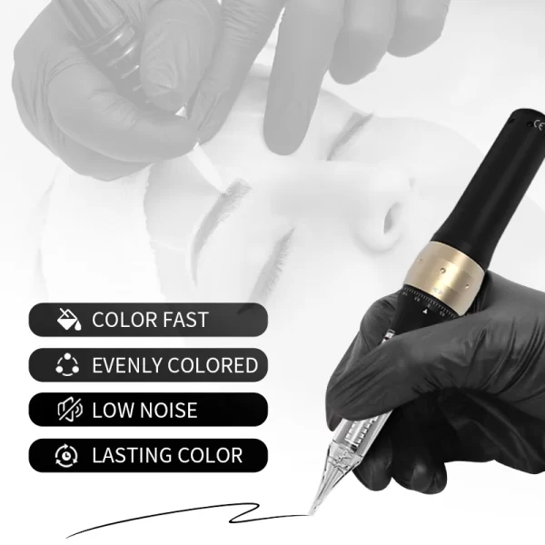 M7 Permanent Makeup Tattoo Machine Set For Eyebrows Microblading Set Facial Beauty Art Eyebrow Tattoo Supplies Machine Kits Tool - Image 4