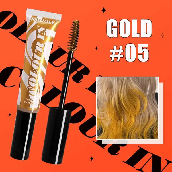Washable Temporary Colorful Hair Dye Natural Hair Coloring Highlight Mascara Stick Disposable One-time Instantly Conceals Hair - Image 13