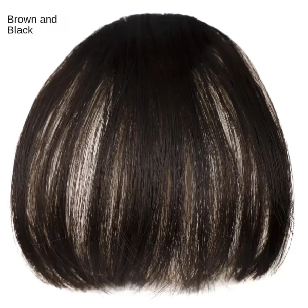 Fake Air Bangs Hair Styling Tools Hair Clip-In Extension Synthetic Hair Fake Fringe Natural False Hairpiece Women Clip In Bangs - Image 8