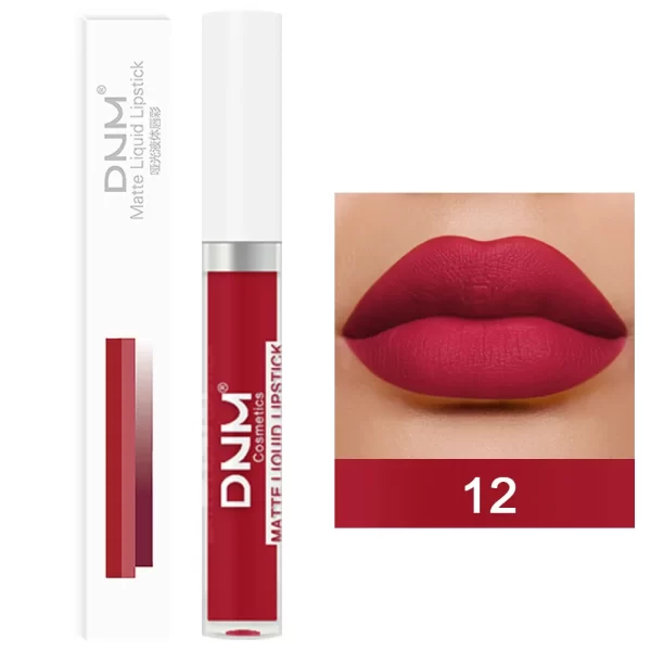 18 Colors Matte Velvet Lip Glaze Waterproof Long-Lasting Not Easy To Fade Lip Gloss Lipstick Waterproof Makeup Cosmetic Tool - Image 24
