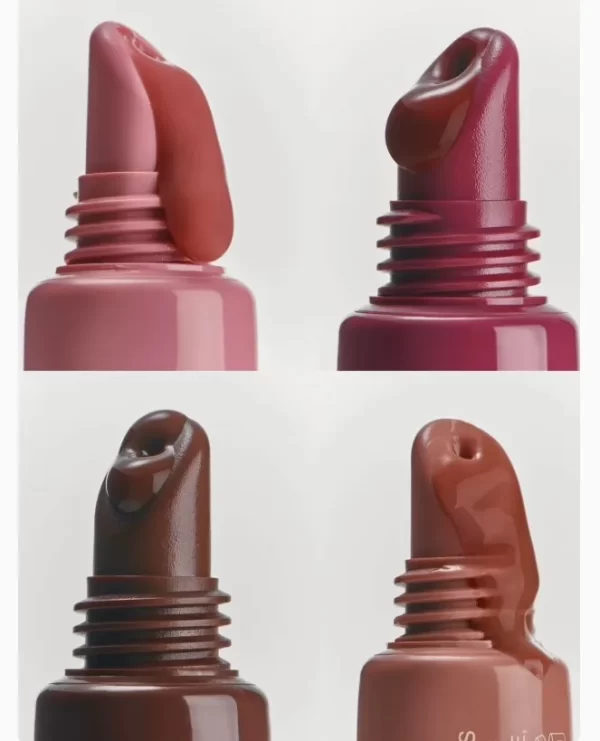 4 Colors Lip Glaze Lip Balm Gel Red Lipstick Essence White Ladies Supermodel Hot Sale Lip Balm Lip Balm - Image 5
