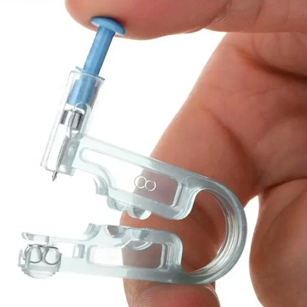 Manual Ear Piercing Tool Disposable Accurate Location Plastic Body Hole Piercing Tool for Salon - Image 5