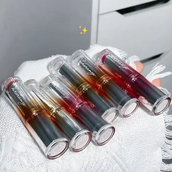 Jelly Tinted Lip Balm Makeup Moisturizing Rose Tea Non-Stick Cup Lip Plumper Crystal Gloss Red Lipstick Lips Makeup Cosmetics - Image 5