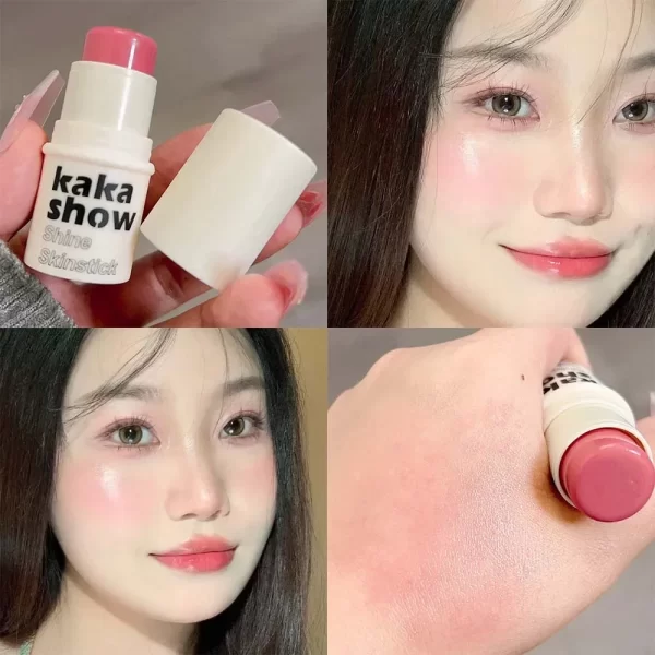 Waterproof Water Light Glitter Highlighter Stick Lasting Face Contour Illuminator Brighten Rouge Check Blush Makeup Cosmetics - Image 7