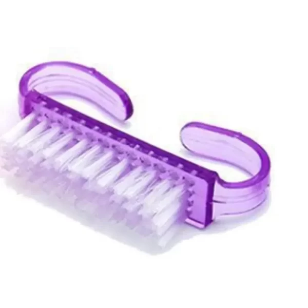 2PCS Nail Brushes 4 Colors Nail Art Manicure Pedicure Soft Remove Dust Powder Cleaning Brush Tools Transparent Horn Brushes - Image 5