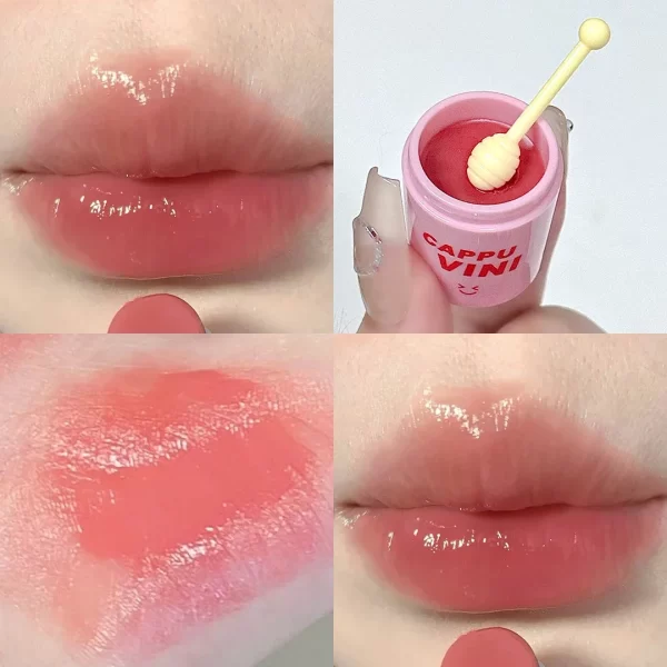 Teacup Colored Lip Balm Moisturizing Colored Lip Tint Long Lasting Anti-cracking Solid Color Lipstick Girls Lip Care Cosmetics - Image 2