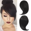 HUAYA Synthetic Hair Bangs Clips Front Side Long Bangs Fake Fringe Clip In Hair Extensions Accessories for Women - Image 48